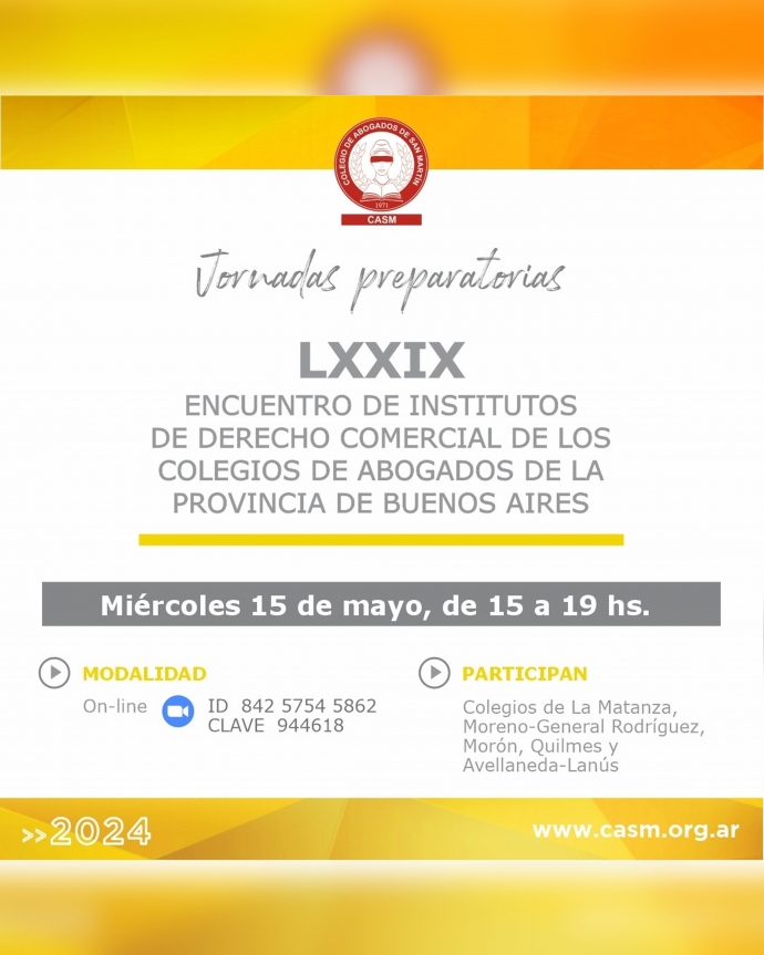 JORNADAS PREPARATORIAS